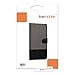 kwmobile Wallet case canvas cover for Xiaomi Mi Max - Flip case with card slot and stand in grey black