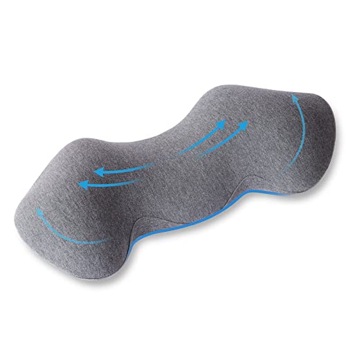 Lumbar Support Pillow for Bed Memory Foam Lumbar Pillow Relief Lower Back Pain Back Support