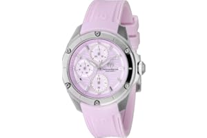 TechnoMarine OCEANICO Lady 36mm Stainless Steel Steel White+Silver+Light Purple dial VH67 Quartz