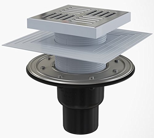 Alcaplast APV4444 Chrome Floor Drain