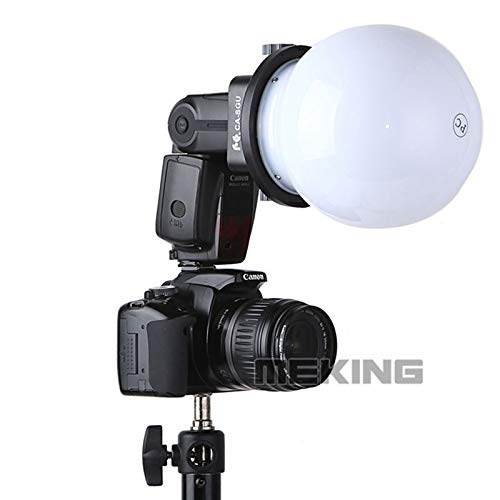 Flash Light Adapter Kit Accessory K9/K-9 Globe Diffuser for Speedlite Speedlight Photo Studio softbox - Thumbnail 4