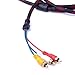 Generic None HDMI Male to 3RCA, RGB Video Audio AV Cable