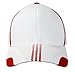 adidas Pro Shape Stretch Fit Climalite Hat (L/XL Flex Fit) White/Red
