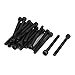 uxcell M5 x 50mm 12.9 Alloy Steel Hex Socket Head Cap Screw Bolt Black 20pcs