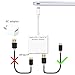 Cable Matters 3-Pack USB to USB C Charging Cable 3.3 ft with 3A Fast Charging in White for iPhone 16/15, Samsung Galaxy S23 Ultra, S23, S22 Note 20, LG G8, Google Pixel 7a, iPad Pro, Nintendo Switch