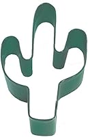 R&M Cactus 4" Cookie Cutter Green With Brightly Colored, Durable, Baked-on Polyresin Finish