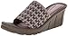 Skechers Cali Women's Promendae-Shopper Slide Sandal, Taupe/Silver, 8 M US