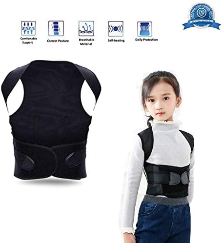 Back Posture Corrector, Posture Corrector for Women and Kids Men, That Provide Back Support Brace，Improve Thoracic Kyphosis ，Under Clothes Comfortable Clavicle Correct Brace Shoulders Belt Support