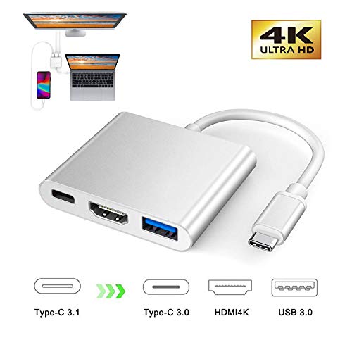 HDMI USB C Hub Adapter for Nintendo Switch, 4k Type C HDMI Dock Cable for Nintendo Switch,Compatible with MacBook air Pro ,Google Pixel,Samsung Galaxy S8 Plus - Thumbnail 4