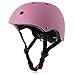 Kids Bike Helmet, Adjustable and Multi-Sport, from Toddler to Youth, 3 Sizes (Pink)