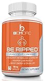 Premium Thermogenic Fat Burner and Weight Loss Supplement | beRipped by beMore | Boost Metabolism, Loose Weight, Increase Energy and Burn Fat with Ketones, African Mango, Theobromine and L-Carnitine