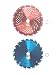 2pk-9"-COMBO PACK - (1) 20 teeth HAWK & (1) 68 teeth RAZOR -"HYBRID" Pack - RENEGADE BLADE - Carbide Brush Cutter weed eater Blades - 230mm diameter primary