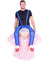 Bodysocks Adult Inflatable Grandma Fancy Dress Costume