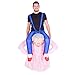 Bodysocks Old Lady Grandma Inflatable Costume for Adults (One Size)