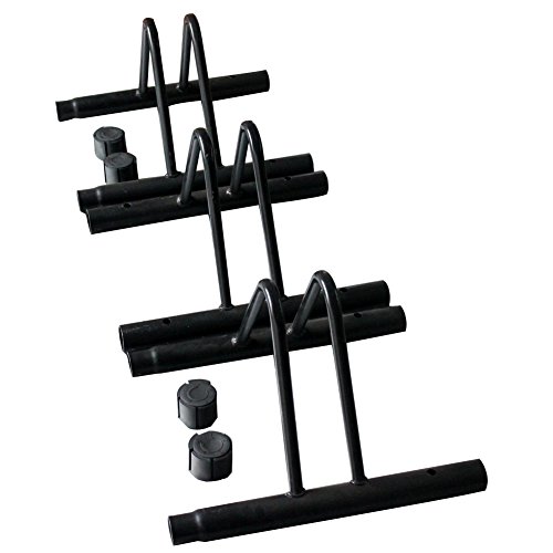 2pcs Easy Setup 3 Bike Bicycle Floor Parking Rack Storage Stand wheel rack
