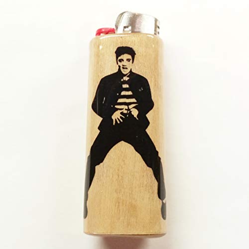 Elvis Presley Lighter Case Holder Sleeve Cover Fits Bic Lighters