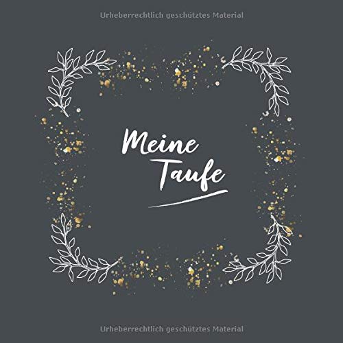 Meine Taufe Tauftagebuch Für Einen Ganz Besonderen Ehrentag