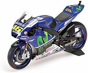 Yamaha Yzr-M1 Movistar Yamaha Motogp Valentino Rossi Motogp 2015 Diecast Motorcycle in 1:12 Scale by Minichamps