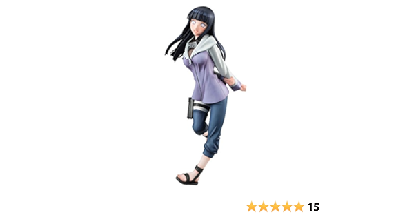 Amazon Com Megahouse Naruto Shippuden Naruto Gals Hinata Hyuga Pvc Figure Toys Games