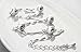 DZT1968 Women girl 5 Bells Chain Ankle Bracelet Barefoot Sandal Beach Foot Jewelry Silver