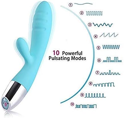 Handheld Massager Electric Back Massager- 100% Waterproof - Memory Function - Arbitrary Bending - 10 Powerful Speeds - USB Magnetic Charge