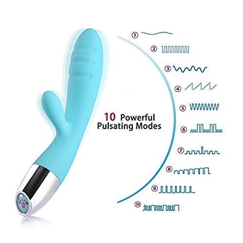 Handheld Massager Electric Back Massager- 100% Waterproof - Memory Function - Arbitrary Bending - 10 Powerful Speeds - USB Magnetic Charge