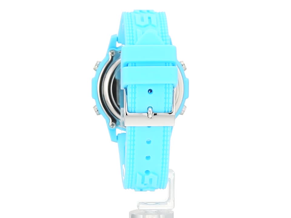 GUESS-Womens-Analog-Quartz-Watch-with-Silicone-Strap-Blue-18-Model-GW0015L3