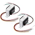 Fiada 2 Packs 24V 40VA Control Transformer, Primary 120, 208, 240V Secondary 24V, HVAC Furnace Transformer Multi Tap