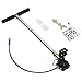 Estink High Pressure Hand Pump 3 Stage Stirrup Charging Gas Filter Gauge Valve Hose Hand Pump,Up to 4500 psi(Silicone Oil NOT Included)