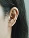 Ear Cuff, 20gauge Fake conch piercing,Fake Body Piercing,No Piercing Cartilage Ear Cuff, Ear Jacket, Ear Wrap,Gift for her, Please select an option.