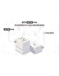 YoYoInk 2 Pack   remanufacturados cartucho de tinta de repuesto para HP 65 65 x l (2 Negro) para Deskjet 3755 3758