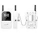 Ivation Long Range Wireless Thermometer W/ Spare Probe - Remote BBQ, Smoker, Grill, Oven, Meat Thermometer - Monitors Food From Up To 325 Feet Away,White