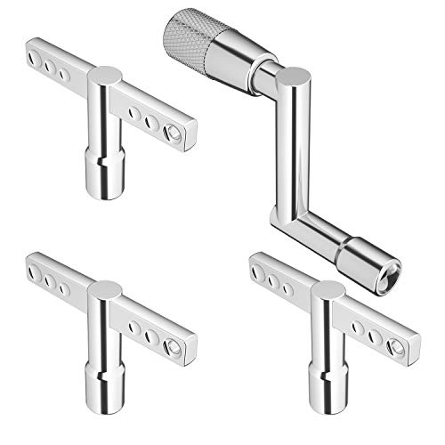Donner Drum Keys 3Pack with Continuous Motion Speed Key Universal Drum Tuning Key Standard