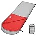 SONGMICS Sleeping Bag Lightweight for 3-4 Seasons (Gray)