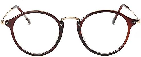 Men Near Short Sighted Distance Glasses For Myopia Designer Women Eyeglasses (-1.0 diopters, tea color)