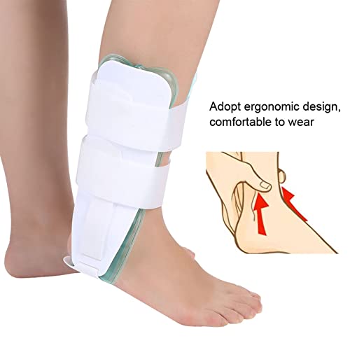 Férula de Tobillo Ajustable con Paquetes de Gel, Soporte para Esguinces, Estabilizador con Terapia de Frío y Calor