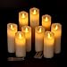 Vinkor Flameless Candles Led Candles Set of 9(H 4
