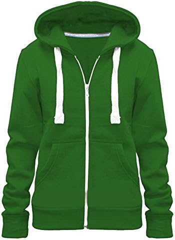 Urban Diva Ladies Girl WomensNEW Plus Size Zip up Sweatshirt Hooded Hoodie Coat Jacket Top UK Size 8-28