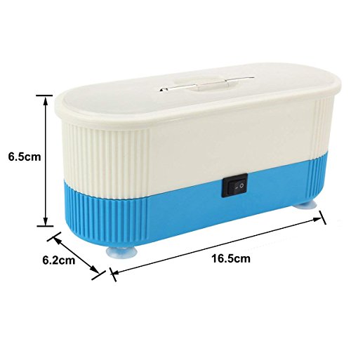 image for Poraxy Ultrasonic Cleaner – Mini Cleaning Machine with 1100Pcs Eyegl