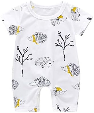 Baby Clothes Set,Newborn Infant Baby Boys Cartoon Animal Print Romper Jumpsuits Clothes Summer