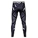Black Men Leggings Compression Jogging Pants Sweatpants Baselayer Running Tight