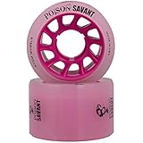 ATOM Poison Savant Skate Wheels For Perfect Speed and Control, 84A 59mm x 38mm, Pink, Set of 4