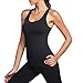 Tulucky Women's Soft Lightweight Cowl Back Tops Yoga Fitness Sports Sleeveless Shirts