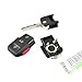 4 Buttons Remote Flip Key Shell For VW Passat Jetta GOLF No Chips Inside