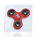 Red Classic Fidget Spinner Toy Hand Spinner Original Fidget Toy Tri Spinner Premium Best 360 Spinner 3D - Finger Toy Kids & Adults, Perfect For ADHD, Anxiety, Autism by The Sharon's