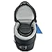 JJC DLP-3 Deluxe Lens Pouch for Lenses with diameter and height below 80 x 170mm - Canon EF 100-300mm EF 75-300mm EF 135mm EF 24-70mm Nikon Nikkor 70-300mm Sony E 75-300MM