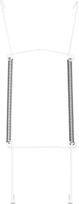 Winsome Invisible Plate Hanger Wall 26-36 cm White Steel Spring