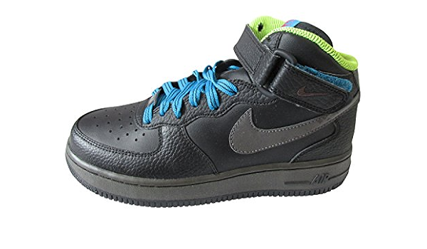 Amazon.com: Nike Air Force 1 Mid (GS) alta parte superior Entrenadores  314195 Zapatillas Zapatos, uk 4.5 us 5Y eu 37.5: Shoes