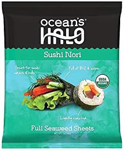 Oceans Halo Organic Sushi Nori Sheets | 2 x 28g (UK)
