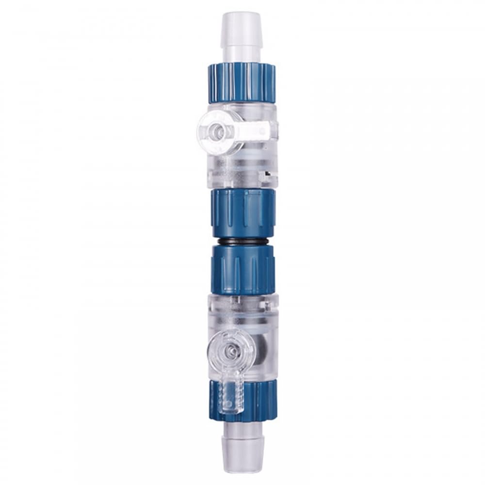 MiOYOOW Aquarium Hose Valve, Fish Tank Hose Connector, Fishbowl Water Flow Control Valve with Quick Release Handle for Aquariums Fish Tanks